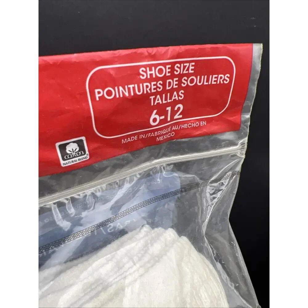 Fruit of the Loom Mens White Tube Socks Over the Calf 6 Pairs Cushioned Cotton